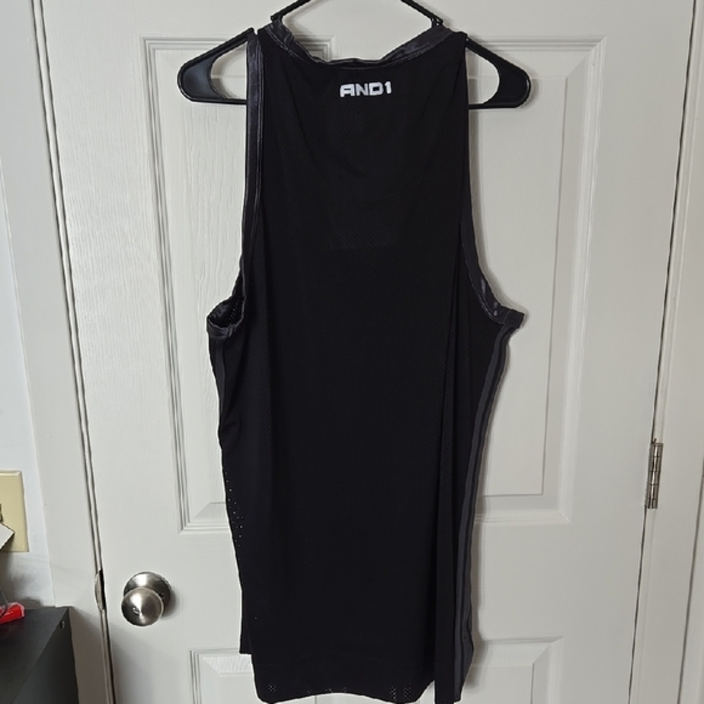 And1 Black and Gray Tank Top - Picture 3 of 4
